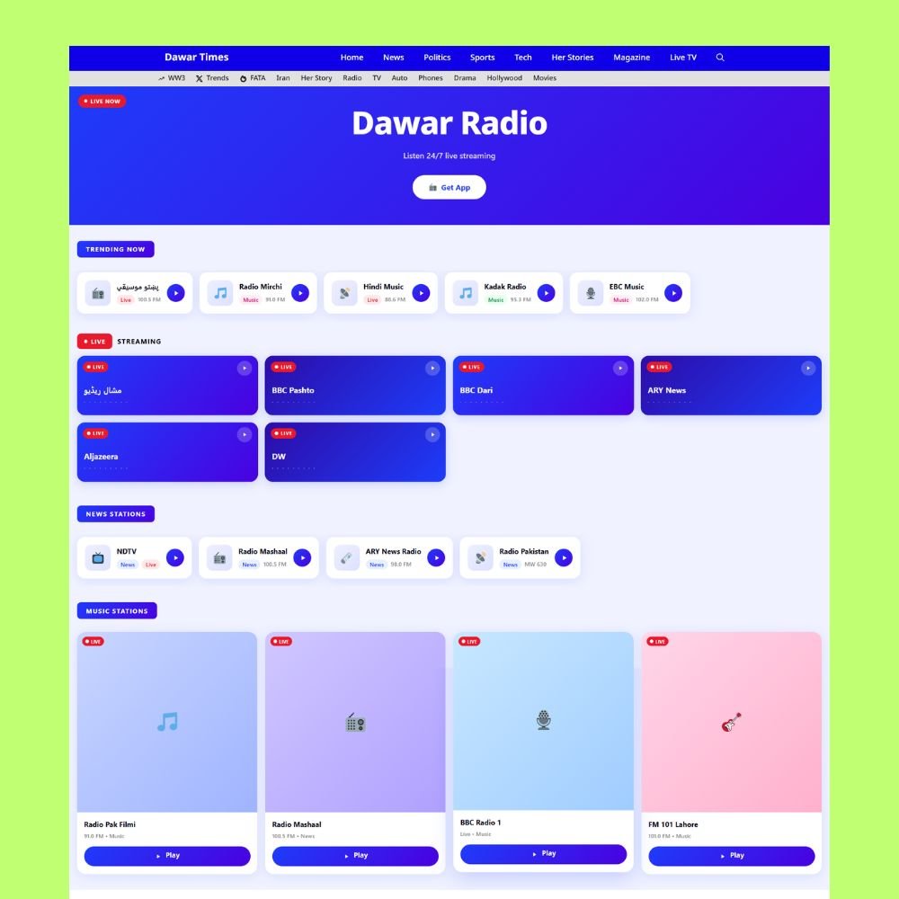 Dawar News Pro - GeneratePress News, Magazine, Radio & TV Template - Image 2